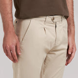 PANTALÓN ALGODÓN CHINO CON PINZA Z02