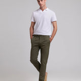 PANTALÓN ALGODÓN CHINO CON PINZA Z02