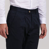 PANTALÓN ALGODÓN CHINO CON PINZA Z02