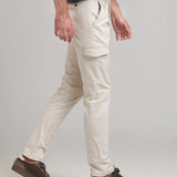Calça chino premium com bolsos