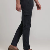 Calça chino premium com bolsos