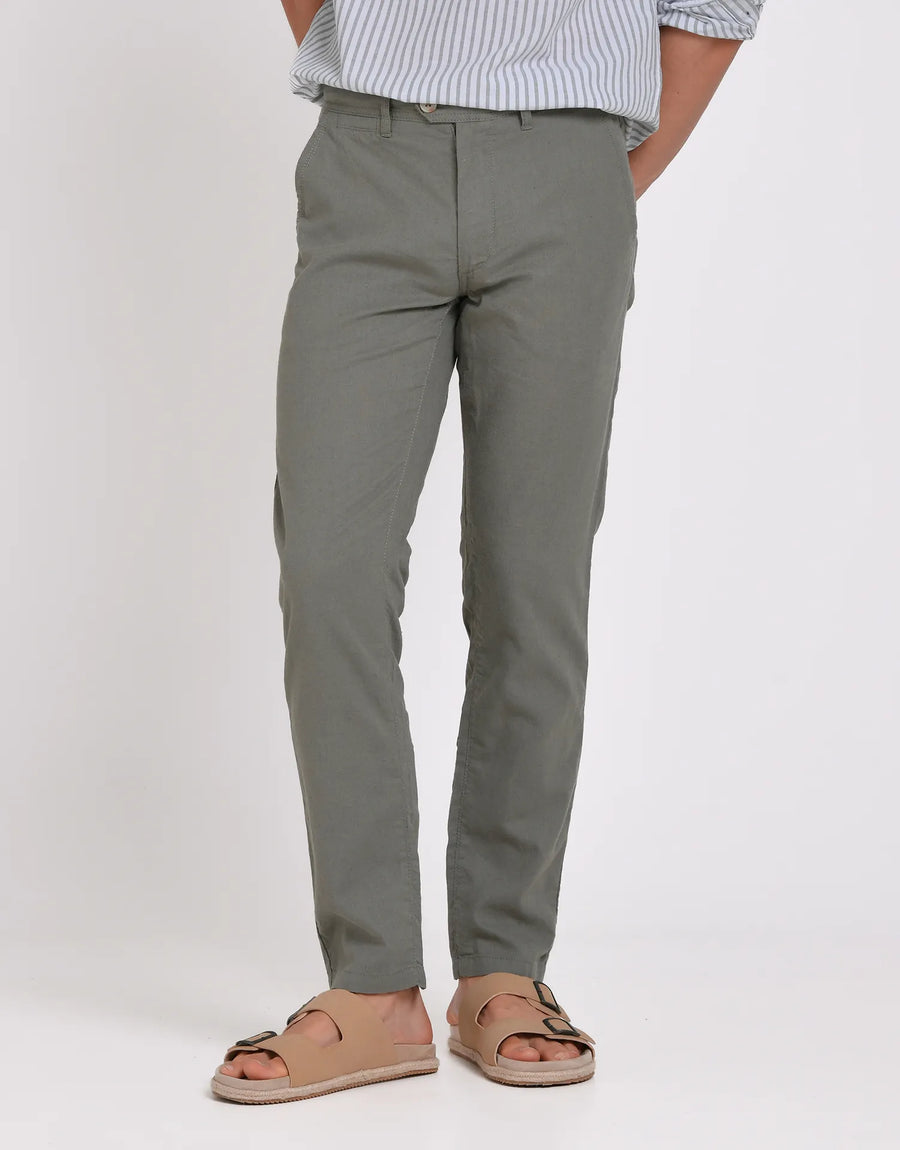 PANTALON LINO LISO