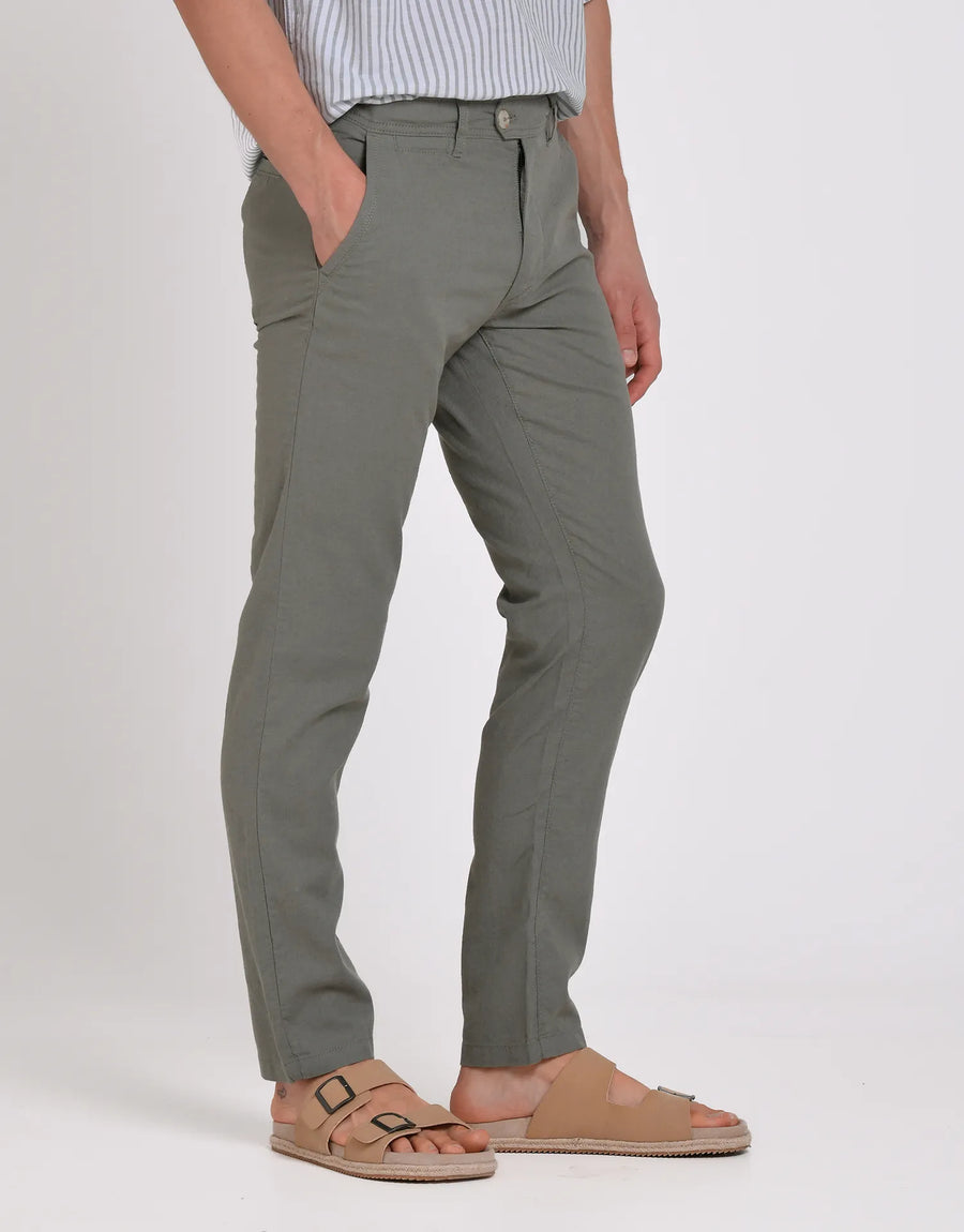 PANTALON LINO LISO