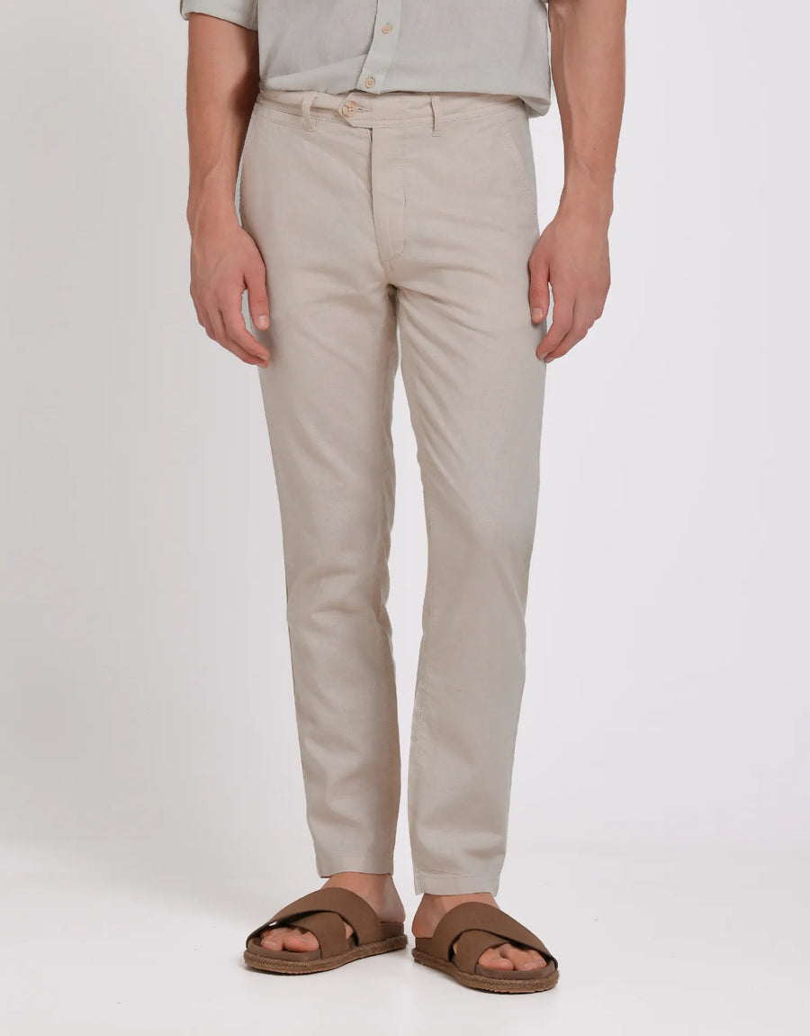 PANTALON LINO LISO