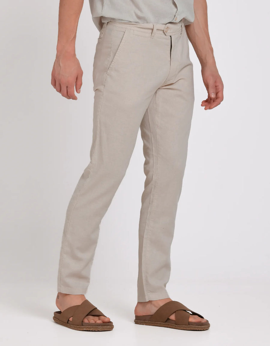 PANTALON LINO LISO