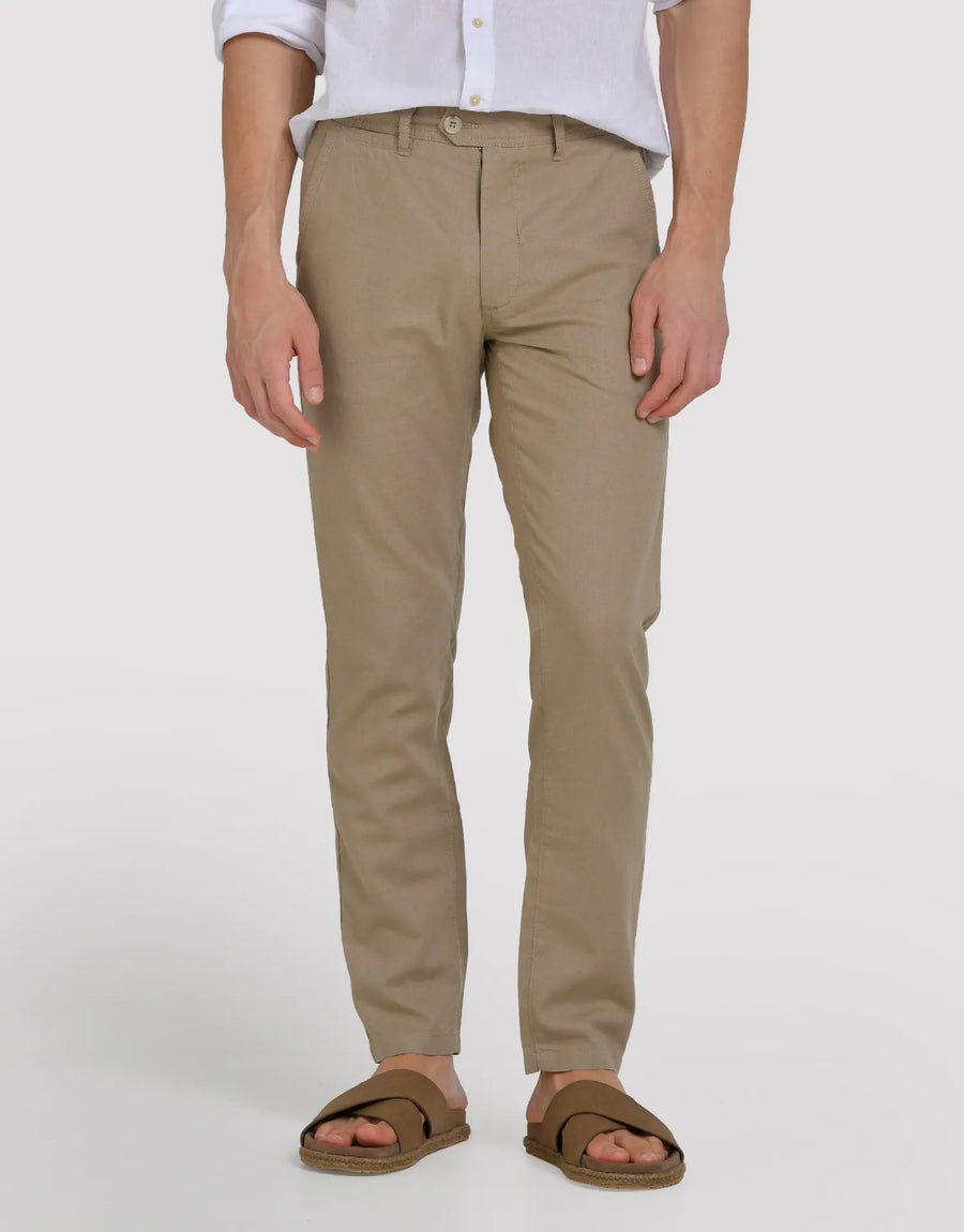 PANTALON LINO LISO