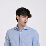 CAMISA LINO PATA GALLO