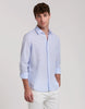 CAMISA LINO BASICA RAYAS