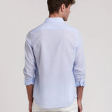 CAMISA LINO BASICA RAYAS