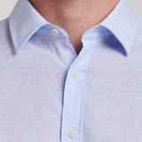 CAMISA LINO BASICA RAYAS