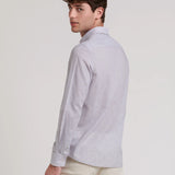 CAMISA LINO BASICA RAYAS