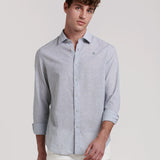 CAMISA LINO BASICA RAYAS
