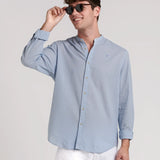 CAMISA LINO CUELLO MAO