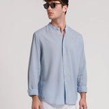 CAMISA LINO CUELLO MAO