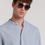 CAMISA LINO CUELLO MAO