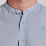 CAMISA LINO CUELLO MAO