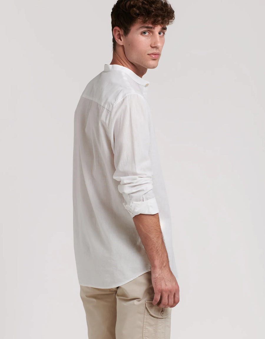 CAMISA LINO CUELLO MAO