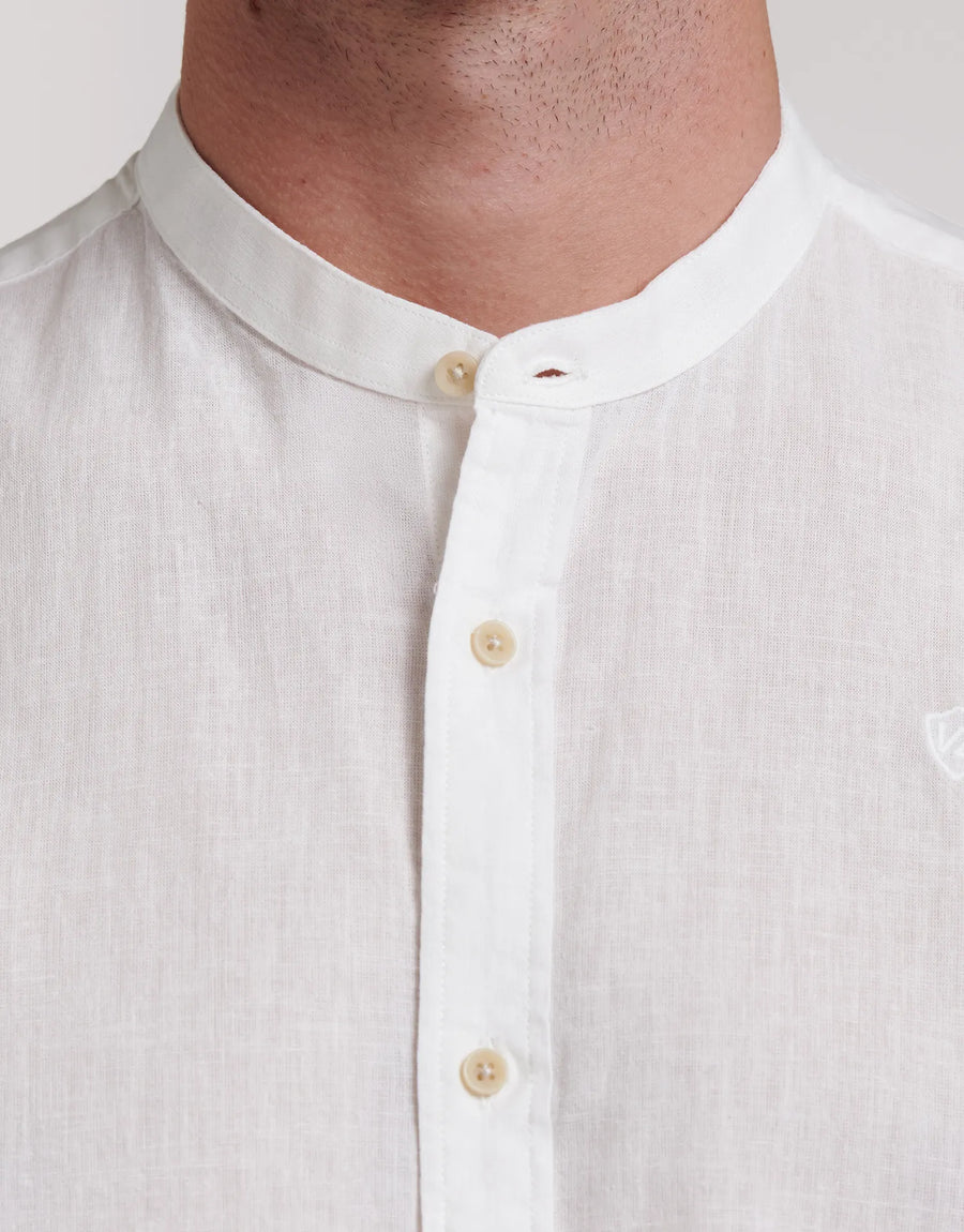 CAMISA LINO CUELLO MAO