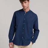 CAMISA LINO CUELLO MAO