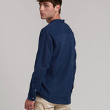 CAMISA LINO CUELLO MAO