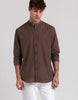 CAMISA LINO CUELLO MAO