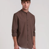 CAMISA LINO CUELLO MAO