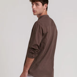 CAMISA LINO CUELLO MAO