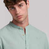 CAMISA LINO CUELLO MAO