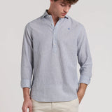 CAMISA POLERA LINO RAYAS