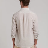 CAMISA POLERA LINO RAYAS