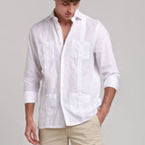 CAMISA CUBANA LINO