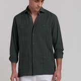 CAMISA CUBANA LINO