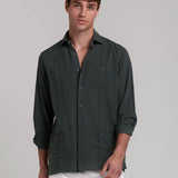 CAMISA CUBANA LINO