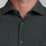 CAMISA CUBANA LINO