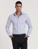 CAMISA VESTIR ELASTICA CUELLO ITALIANO SLIM FIT