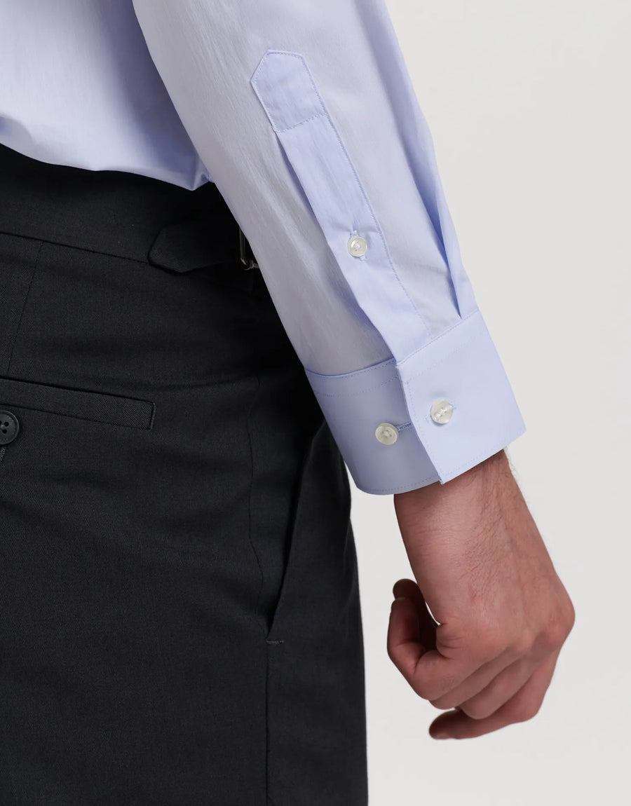 CAMISA VESTIR ELASTICA CUELLO ITALIANO SLIM FIT