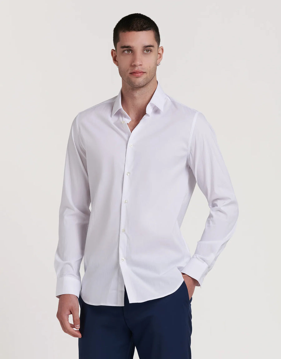 CAMISA VESTIR ELASTICA COMFORT FIT