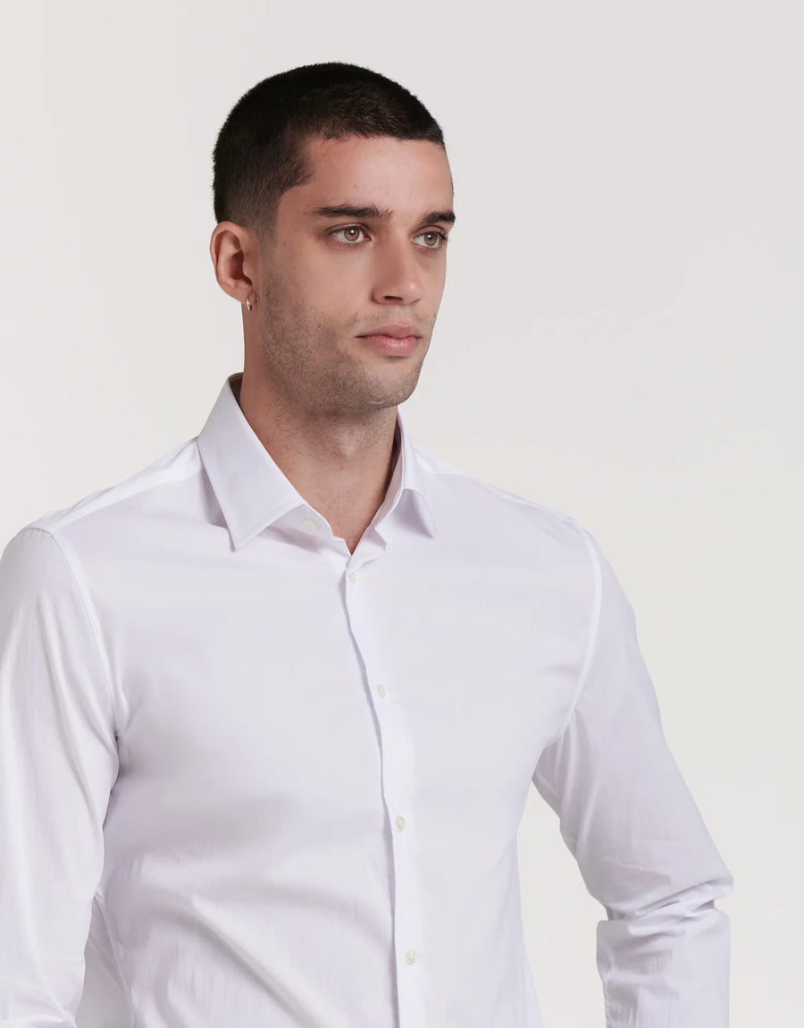 CAMISA VESTIR ELASTICA COMFORT FIT