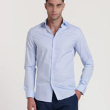 CAMISA ESTRUCTURA CUELLO ITALIANO SLIM FIT