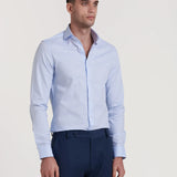 CAMISA ESTRUCTURA CUELLO ITALIANO SLIM FIT