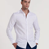 CAMISA ESTRUCTURA CUELLO ITALIANO SLIM FIT