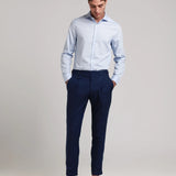CAMISA SLIM ESTRUCTURA CUELLO ITALIANO