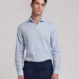 CAMISA SLIM ESTRUCTURA CUELLO ITALIANO
