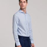 CAMISA SLIM ESTRUCTURA CUELLO ITALIANO