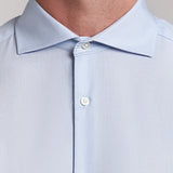 CAMISA SLIM ESTRUCTURA CUELLO ITALIANO