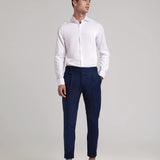 CAMISA SLIM ESTRUCTURA CUELLO ITALIANO