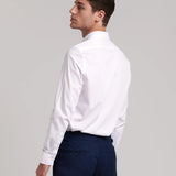 CAMISA SLIM ESTRUCTURA CUELLO ITALIANO