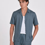 CAMISA MC LINO