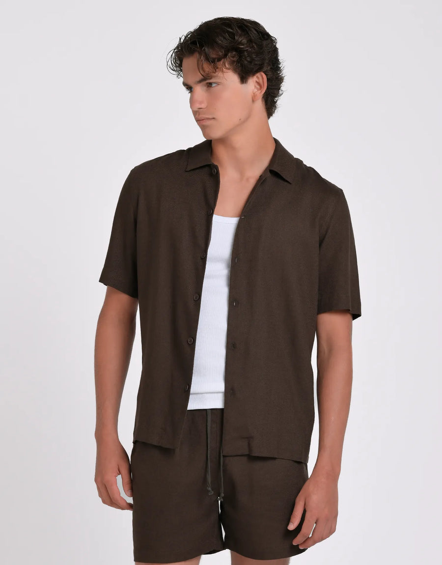 CAMISA MC LINO