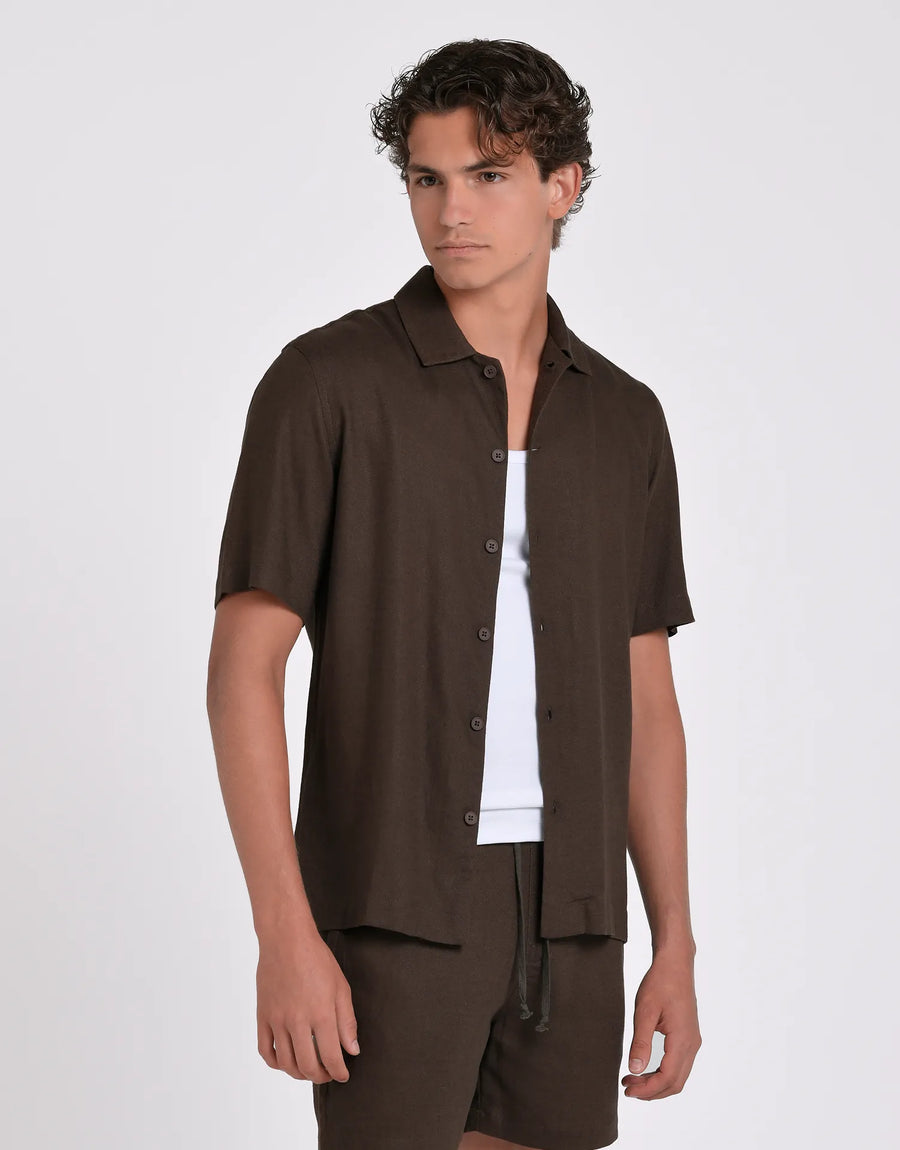 CAMISA MC LINO